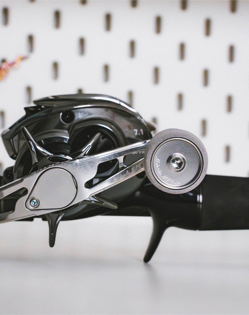 DSC01313 Handle Maktub Silver 100 Shimano 7x4 (Limited)
