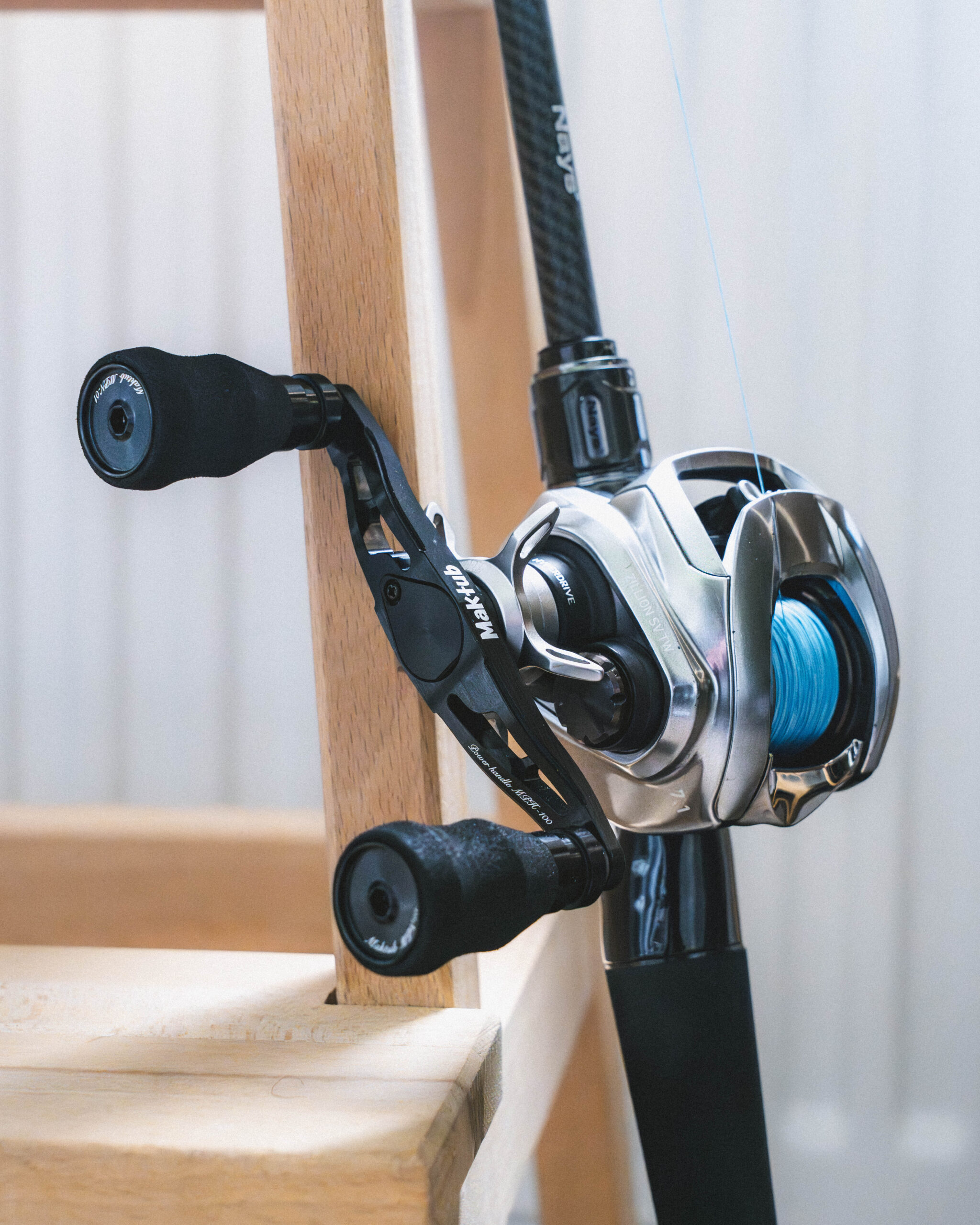 DSC01337 Handle Maktub 100 Daiwa 8x5
