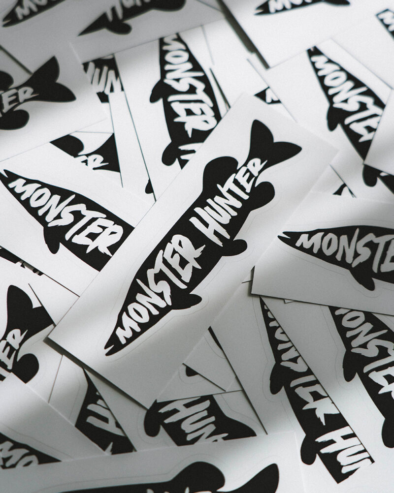DSC01688 Stickers - Monster Hunter Pike Noir