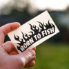 DSC09901 Stickers Born to fish