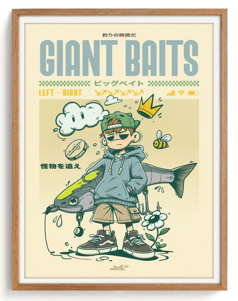 Print - Giant Bait Hunter