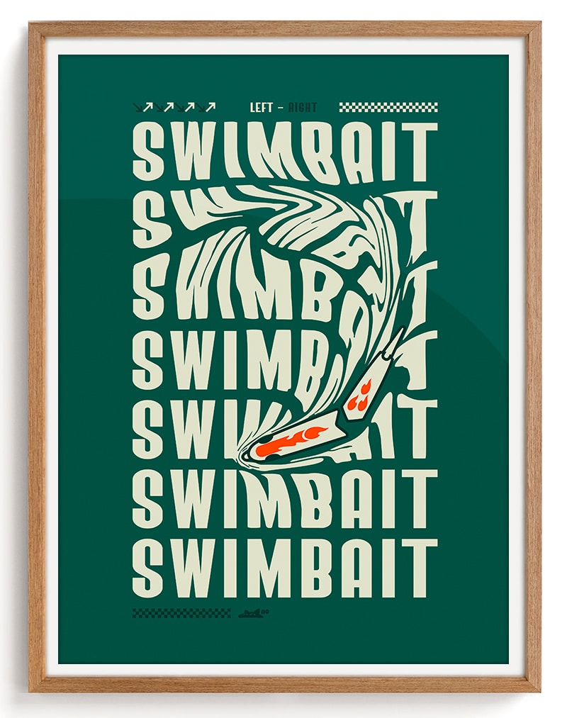 Print - Swimbait Distortion