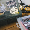 DSC01817 Sticker avec transfert : Stay Hooked - Or métallisé