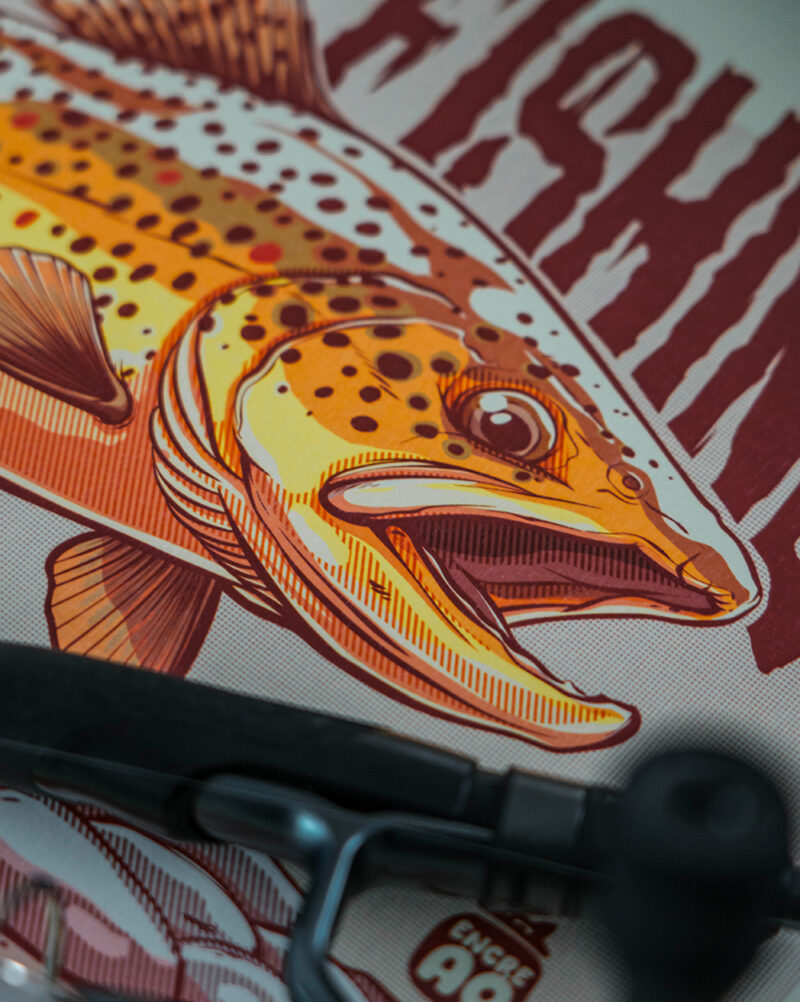 Print - TROUT FISHING