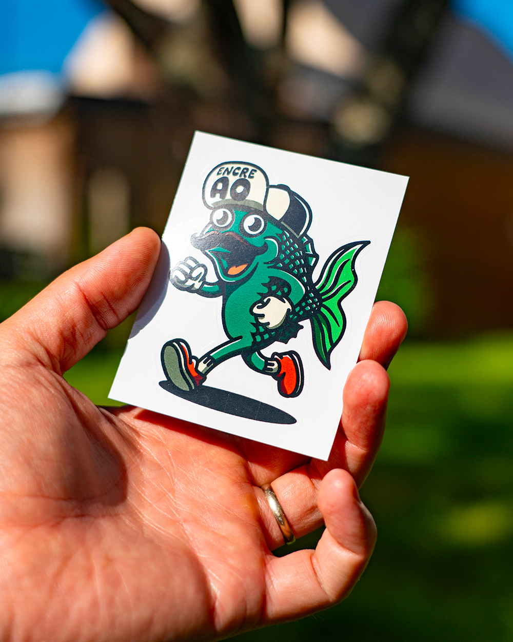Stickers FISH ENKY AO