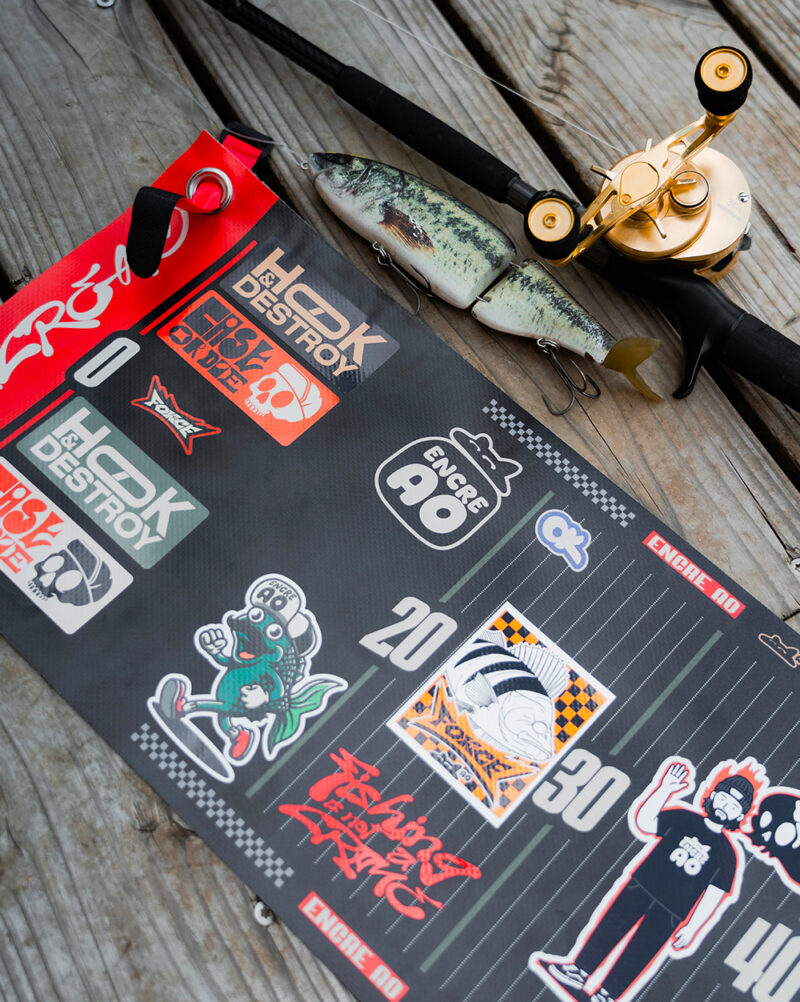 Stickers HOOK & DESTROY - Green