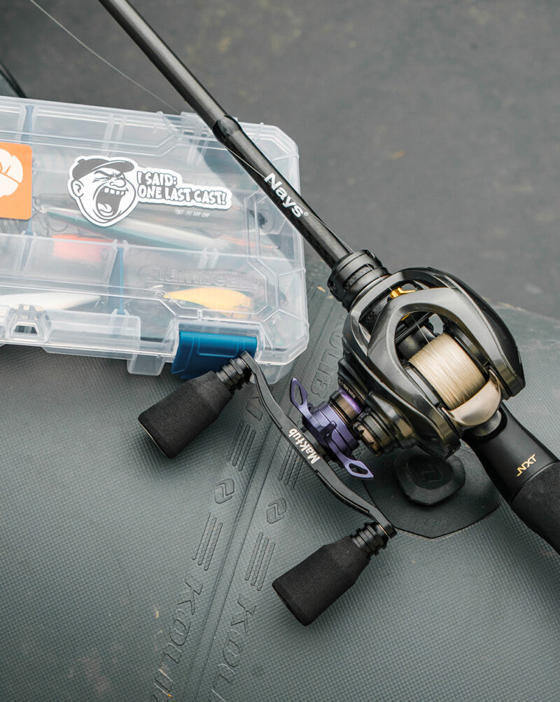 DSC06673 Handle Maktub 90 Daiwa 8x5