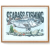 seabass Print - SEABASS FISHING