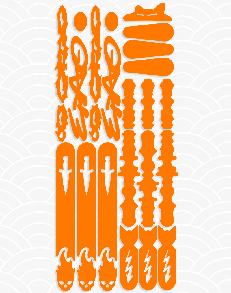 Stick à Swim v2 Orange