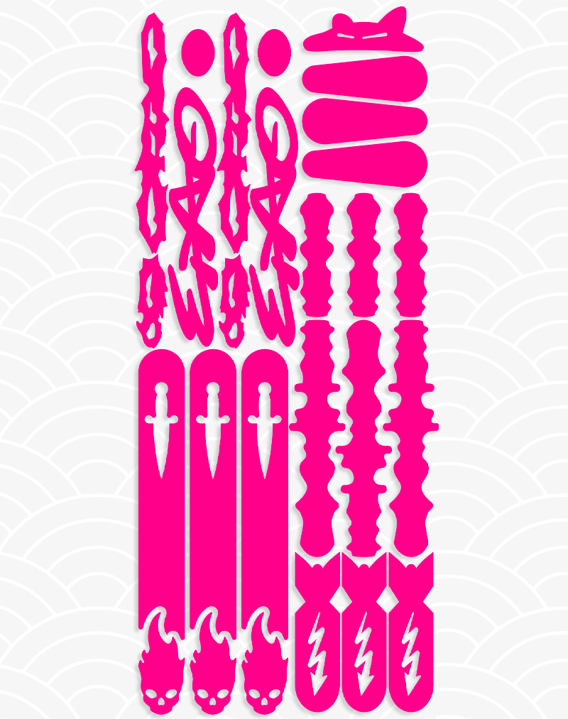 Stick à Swim v2 Rose