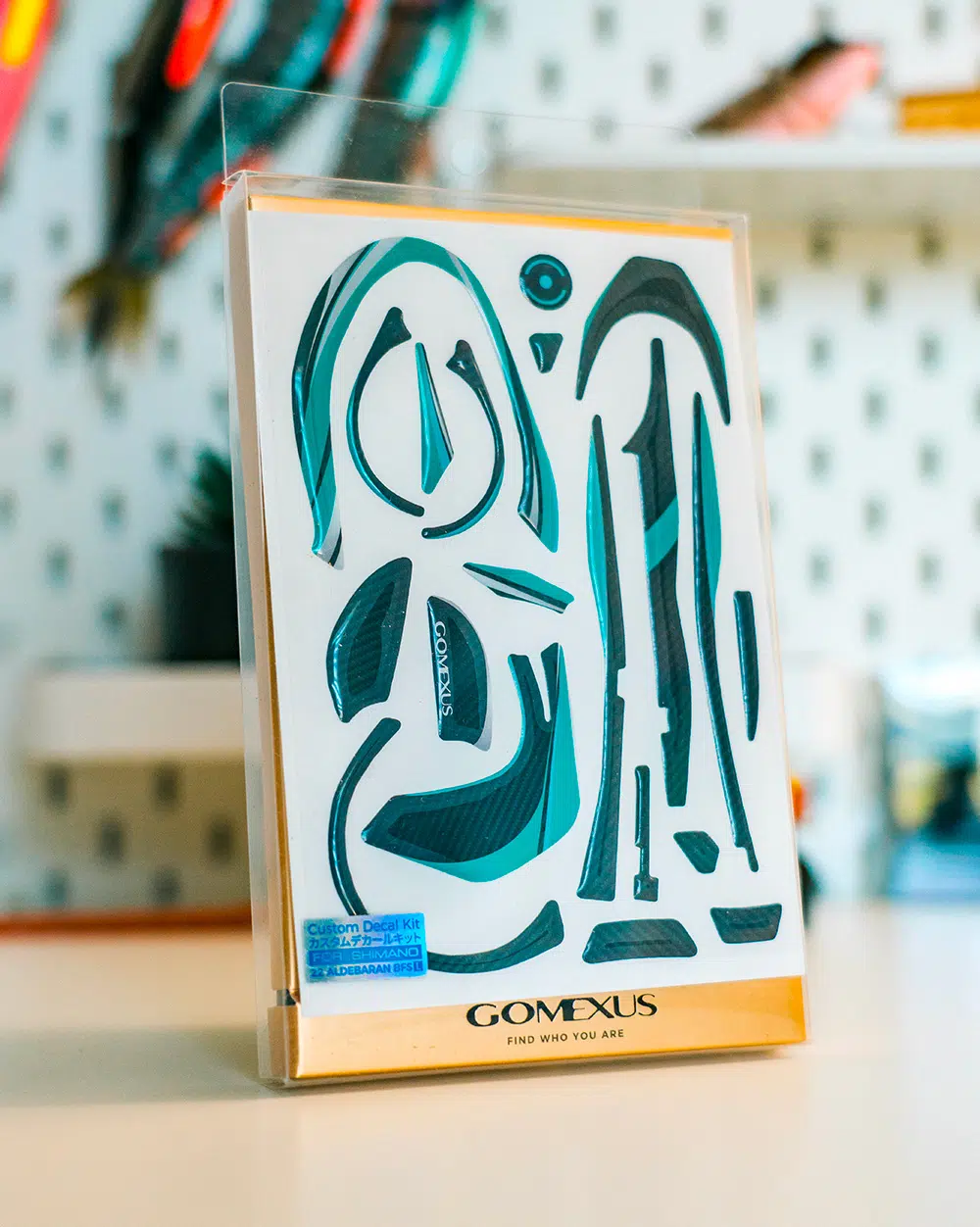 Kit Stickers Gomexus Custom Decal casting Shimano