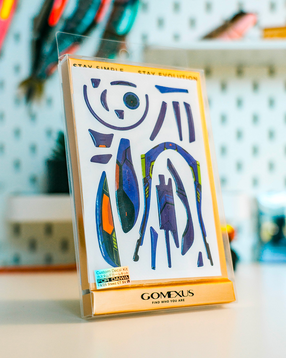 Kit Stickers Gomexus Custom Decal casting Daiwa