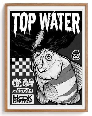 Print - Perch Top water