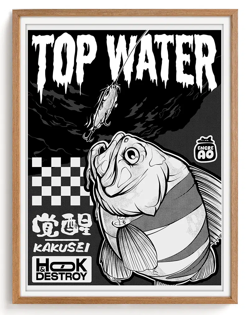 Print - Perch Top water
