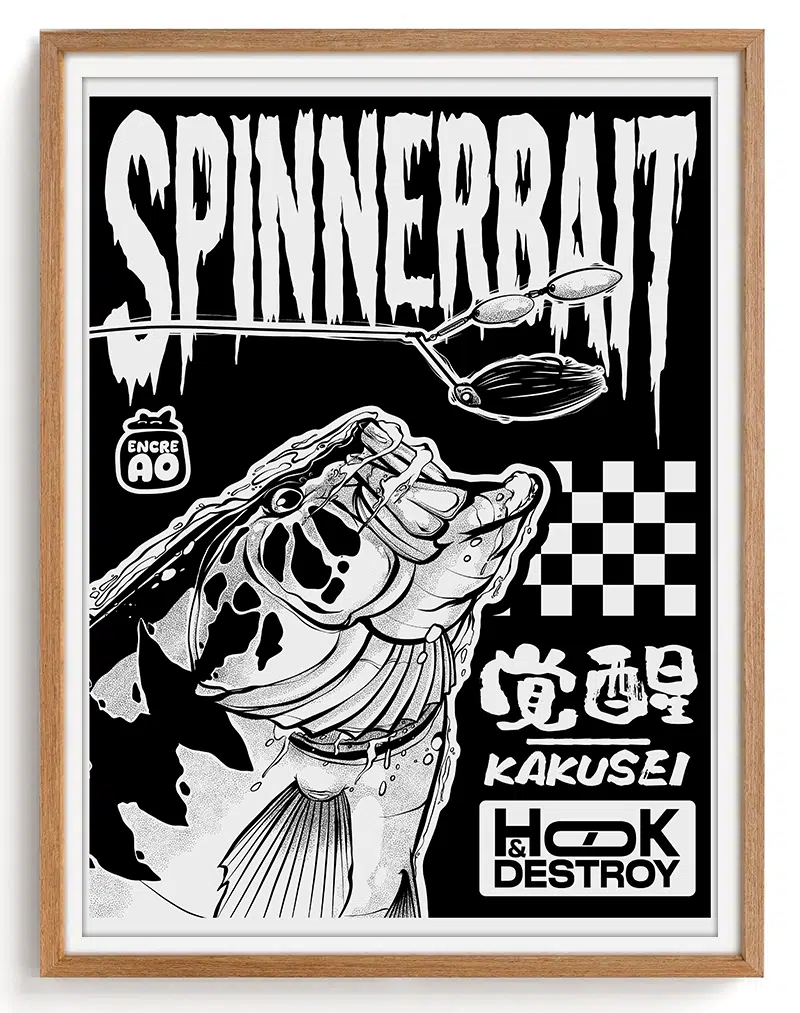 Print - Bass Spinnerbait